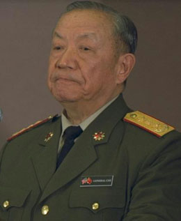 Китайският Министър на отбраната, Чи Хоатиян, ръководил военните операции по време на протестите на Тянънмън през 1989 г. 