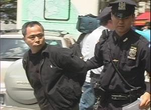 Друг про-комунистически нападател арестуван от полицията във Флашинг, Ню Йорк. 
