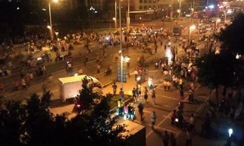 Масов протест в град Дженчен, Китай