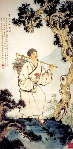 Древният лекар Ли Шенджен и неговите билки.