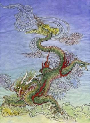 В Китай, както и в Южна Азия, драконът е общоприет символ на благородство, величие, святост и благополучие.