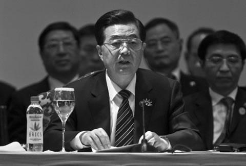 Ху Джинтао, президент на Китай. 