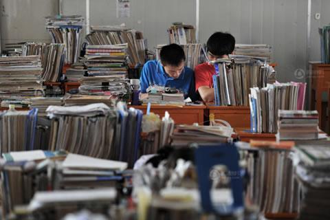 Как се подготвят китайските кандидат-студенти за приемни изпити във вузове. 
