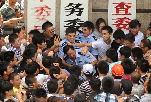 Протести в Чидонг, провинция Джянгсу