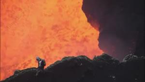 Най-невероятното видео на вулкан досега