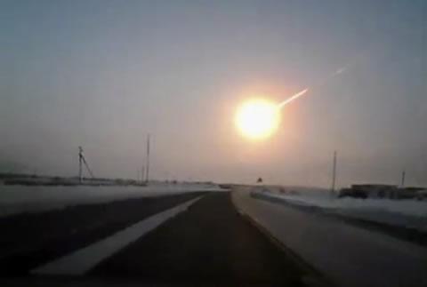 Шокиращ метеоритен дъжд в Урал
