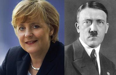 Меркел, Хитлер