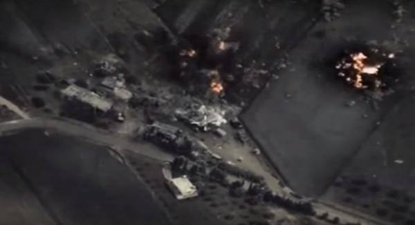 Бомбардировачите Су-34 громят джихадистите с бомби, управлявани от Космоса