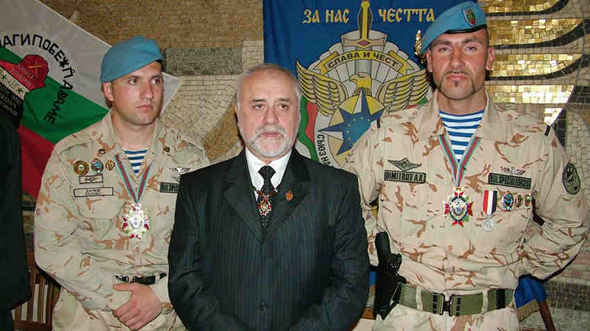 председател на Съюза на българските командоси Юлий Абаджиев