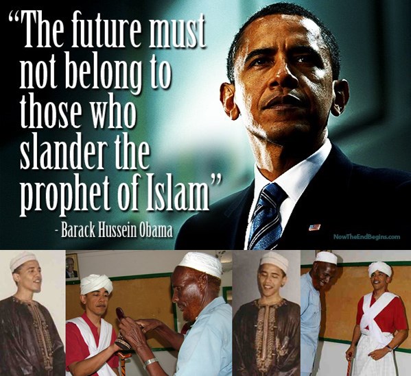 "Бъдещето не трябва да принадлежи на тези, които хулят пророка на Исляма" - Барак Хюсеин Обама