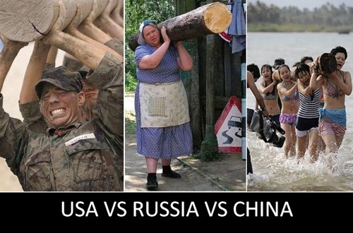 САЩ, Русия, Китай
