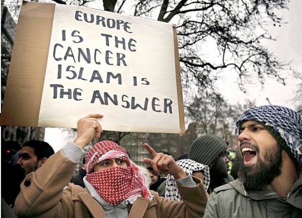 Европа е ракът Ислям е отговора