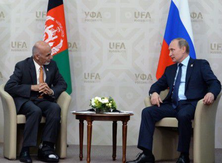 Владимир Путин и афганистанският президент Ашраф Гани