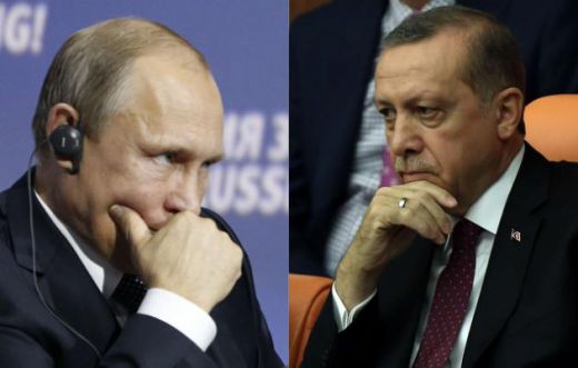 Путин срещу Ердоган
