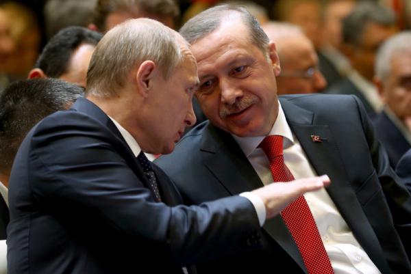 Путин, Ердоган