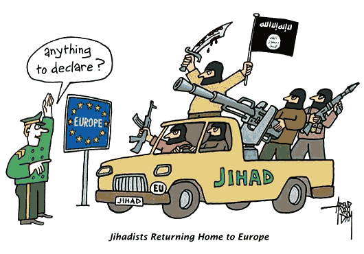 Джихадистите се завръщат в Европа 