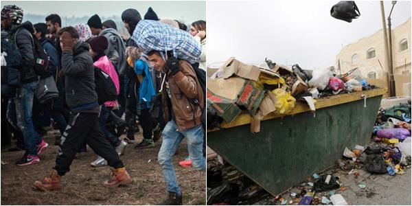 100 тона боклук оставиха мигранти за една седмица в Словения