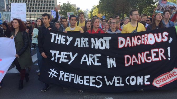 Те не са опасни, те са в опасност! #бежанци добредошлш
